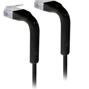 Ubiquiti U-Cable-Patch-1M-RJ45-BK, UniFi Ethernet Patch Kábel, 1,0m, Cat6, čierny