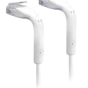 Ubiquiti U-Cable-PATCH-0.3M-RJ45, patch kábel 0,3 m, Cat6, biely