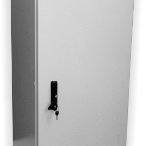 19" vonkajší rozvádzač IP55 30U/600mm plech.dvere, 3-bod.zámok