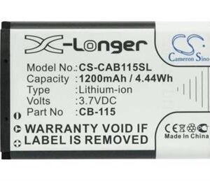 Batéria pre Caterpillar CAT B100 1200mAh, Li-ion