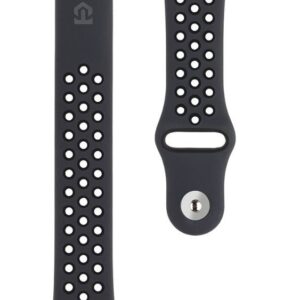 Tactical 839 Double Silikónový Remienok pre Apple Watch 1/2/3/4/5/6/7/8/9/SE 38/40/41mm Black