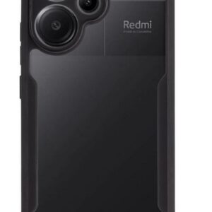 Tactical Quantum Stealth Kryt pre Xiaomi Redmi Note 13 Pro+ 5G Clear/Black