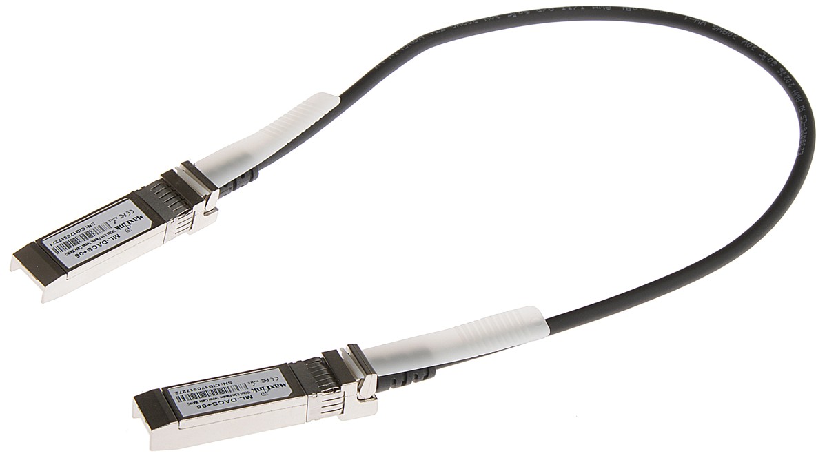 MaxLink 10G SFP+ DAC kábel, pasívny, DDM, cisco comp., 0,5m