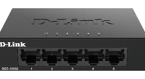 D-Link DGS-105GL Kovový 5-portový Gigabit stolný switch