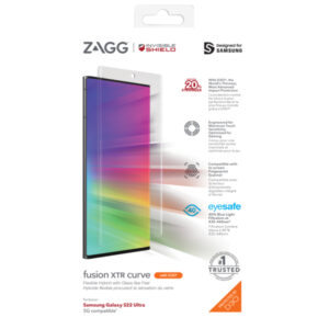 ZAGG Invisible Shield Fusion XTR D3O Curve hybridné sklo SG S22 Ultra