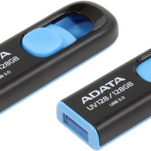 ADATA UV128/128GB/USB 3.2/USB-A/Modrá