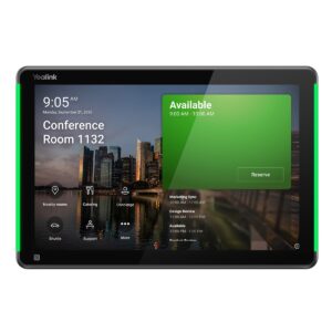 Yealink Room Panel Plus, 10.1" LCD, PoE, Wi-Fi, NFC