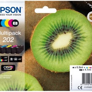 EPSON multipack 5 farieb,202 Premium Ink,štandard