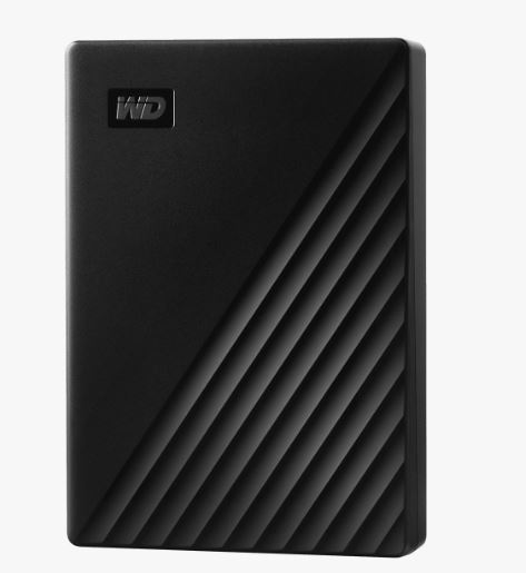WD My Passport/4TB/HDD/Externý/2.5"/Čierna/3R