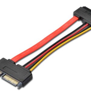 Predlžovací SATA 22pin, dáta + napájanie, 15cm