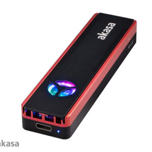 AKASA USB 3.2 Gen 2 ext. rámček pre M.2 SSD RGB