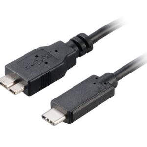 AKASA - USB 3.1 typ C na mikro B adaptér - 100 cm