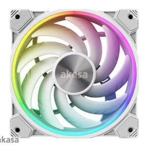 ventilátor Akasa - 12 cm - SOHO AR argb biely