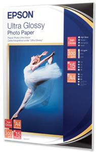 EPSON Ultra Glossy Photo Paper A4,300g (15listov)