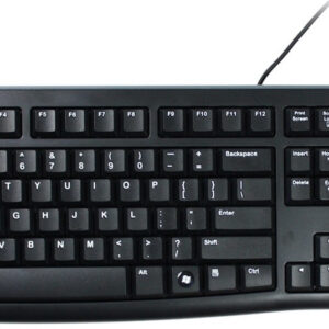Logitech K120/Drôtová USB/US layout/Čierna