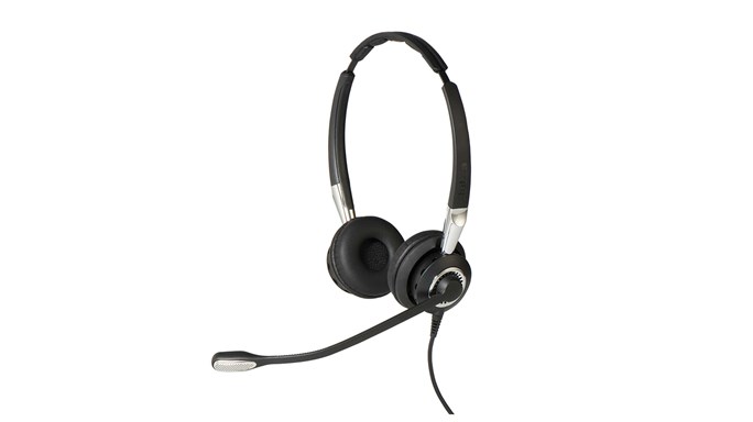 Jabra BIZ 2400 II/Stereo/QD/Drôt/Čierna