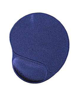 GEMBIRD Gél mouse pad with wrist support, blue