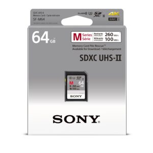 SONY SF64M/SD/64GB/UHS-I U3 / Class 10