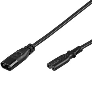 PremiumCord Kábel sieťový predlžovací IEC 60320 C7>C8 230V 2m