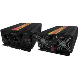 Menič napätia Carspa CAR2KU-24 24V/230V+USB 2000W, modifikovaná sínus
