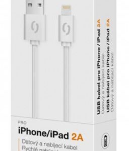 ALIGATOR Dátový kábel 2A iPh lightnin 2 m biely