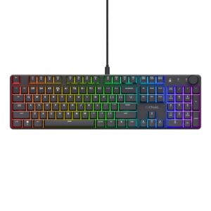 Trust Gaming GXT 866 Torix/Drôtová USB/US layout/Čierna