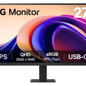 LG/27U631A-B/27"/IPS/QHD/100Hz/5ms/Black/2R