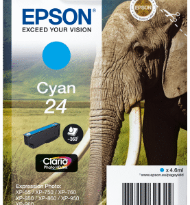 Epson Singlepack Cyan 24 Claria Photo HD Ink