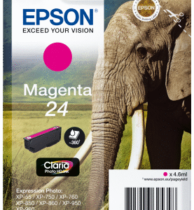 Epson Singlepack Magenta 24 Claria Photo HD Ink