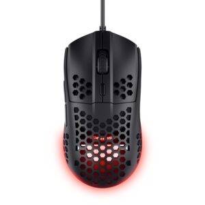 Trust Gaming GXT 928 Helox/Herná/Optická/Pre pravákov/6 400 DPI/Drôtová USB/Čierna