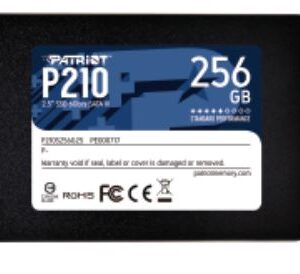 PATRIOT P210/256GB/SSD/2.5"/SATA/3R