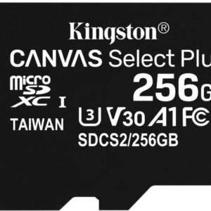 Kingston CANVAS SELECT PLUS/micro SDXC/256GB/UHS-I U3 / Class 10