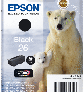 Epson Singlepack Black 26 Claria Premium Ink
