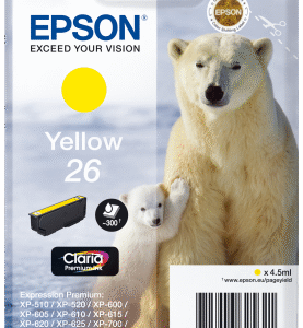 Epson Singlepack Yellow 26 Claria Premium Ink