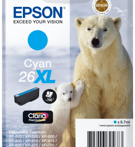 Epson Singlepack Cyan 26XL Claria Premium Ink