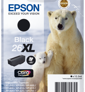 Epson Singlepack Black 26XL Claria Premium Ink