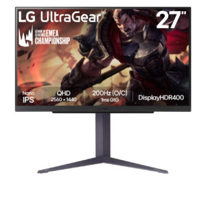LG UltraGear/27GS85Q-B/27"/IPS/QHD/180Hz/1ms/Black/2R