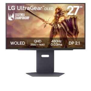 LG UltraGear/27GX790A-B/26,5"/OLED/QHD/480Hz/0,03ms/Black/2R