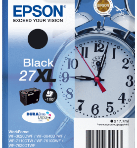 Epson Singlepack Black 27XL DURABrite Ultra Ink