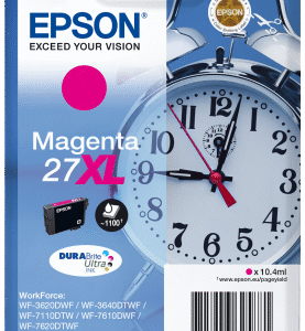 Epson Singlepack Magenta 27XL DURABrite Ultra Ink