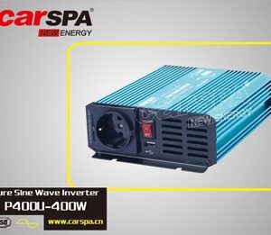 Menič napätia Carspa P400U-122 12V/230V+USB 400W, čistá sínusovka