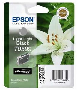 EPSON Ink ctrg light light black pre R2400 T0599