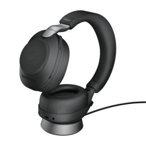 Jabra Evolve2 85/Stereo/ANC/USB/BT/Bezdrať/Stand/Čierna