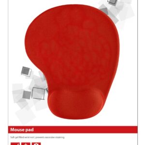 podložka TRUST BigFoot Gél Mouse Pad - red