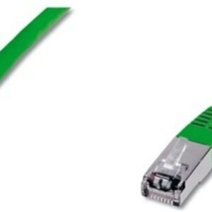 Patchkábel S/FTP, Cat6, 2xRJ45, 2m zelený