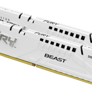 Kingston FURY Beast White/DDR5/64GB/6000MHz/CL30/2x32GB/White