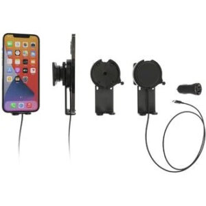 Brodit držiak Magsafe pre iPhone 14/13/12/Mini/Pro/Plus/Max, s podperou, s nabíjaním z CL/USB-C