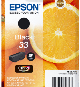 Epson Singlepack Black 33 Claria Premium Ink