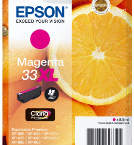 Epson Singlepack Magenta 33XL Claria Premium Ink