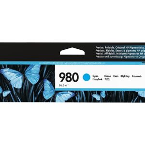 HP 980 azúrová atramentová kazeta, D8J07A